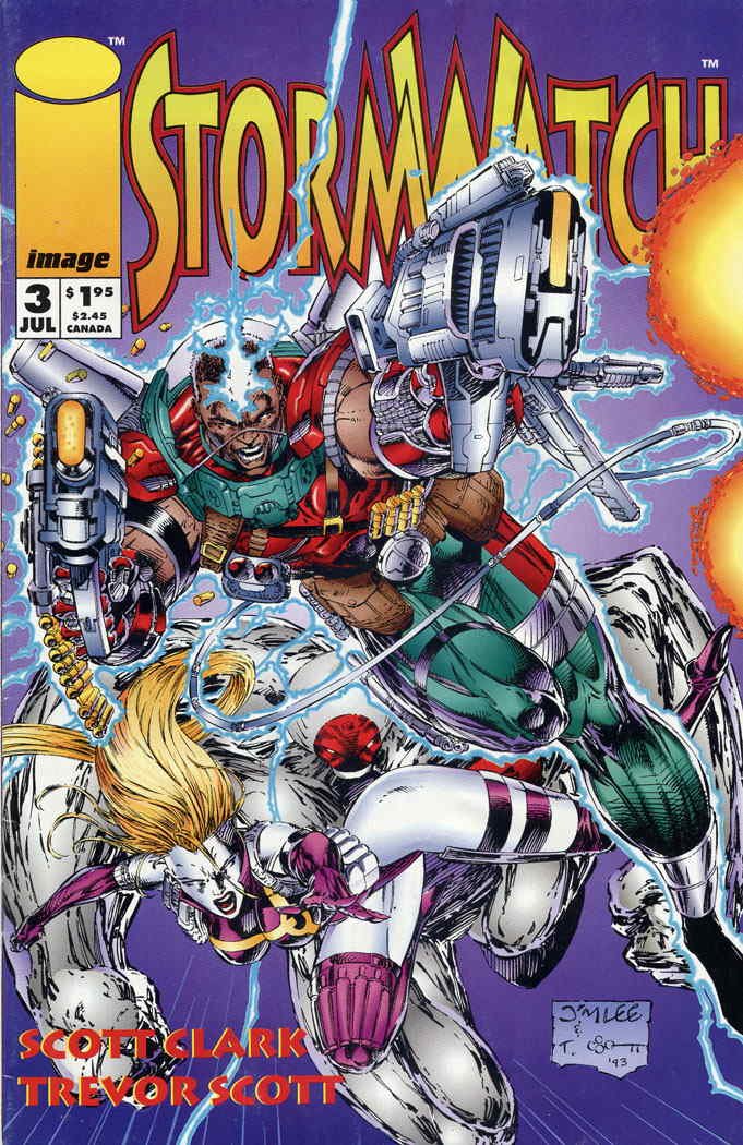 Amazon.com: Stormwatch #3 VF/NM ; Image comic book | Jim Lee - 1st